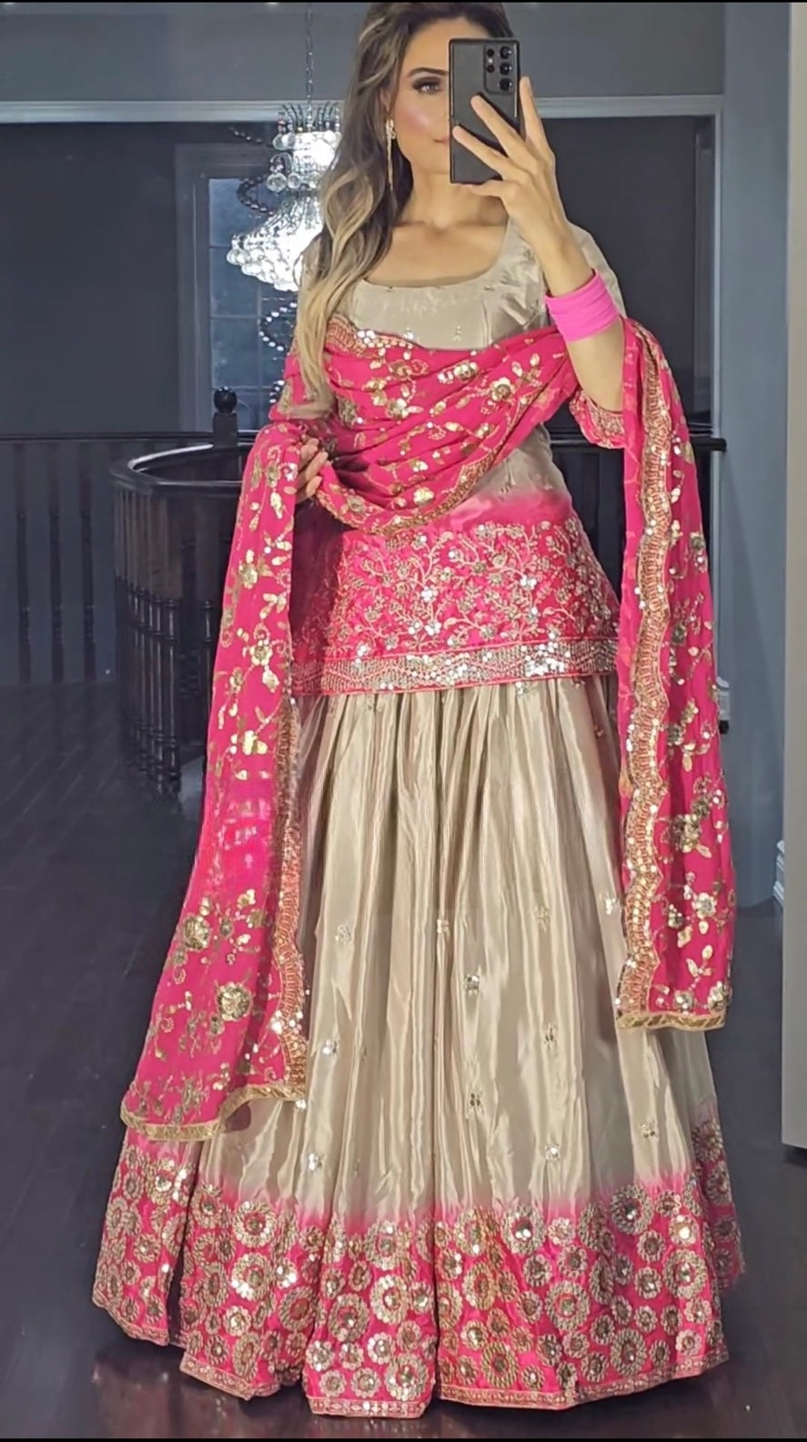 *Presenting New Designers Lehenga -Top In New Fancy Style*