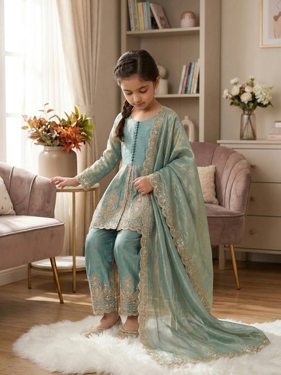Little Princess in Pastel Elegance