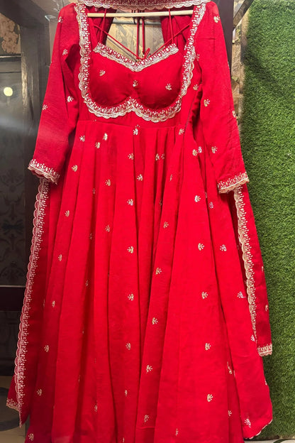 Elegance Unveiled: A Red Dress in Luxury