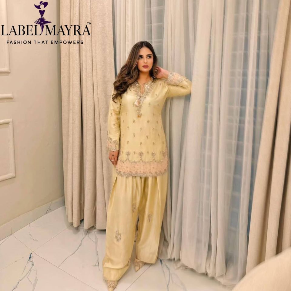 Walking in grace while wearing timeless elegance with modern ethnic charm