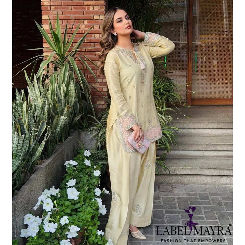 Walking in grace while wearing timeless elegance with modern ethnic charm