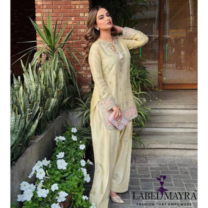 Walking in grace while wearing timeless elegance with modern ethnic charm