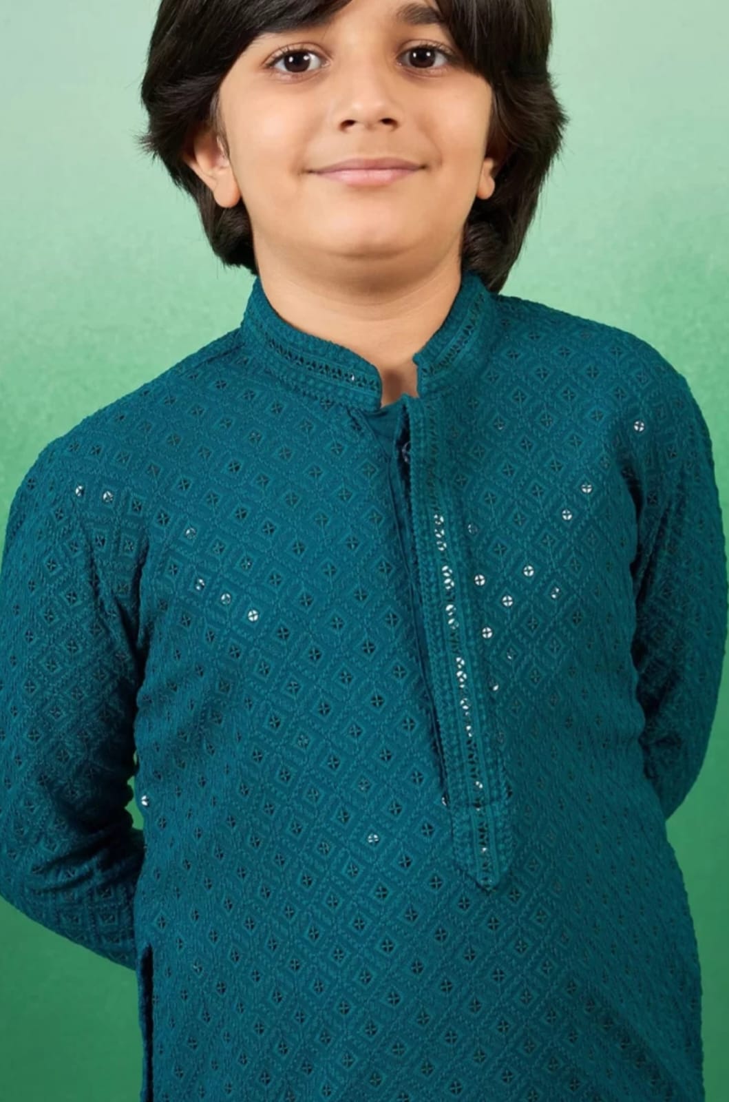 Boys Embroidered Kurta