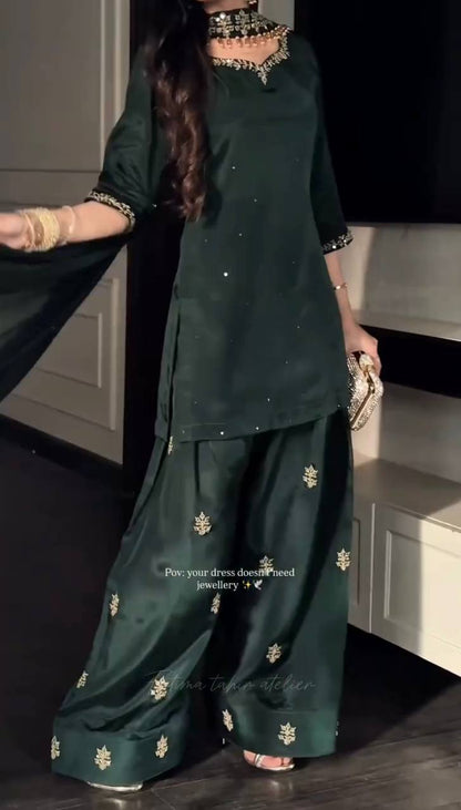 Luxury Designer Farshi Salwar Kurta Set for Women