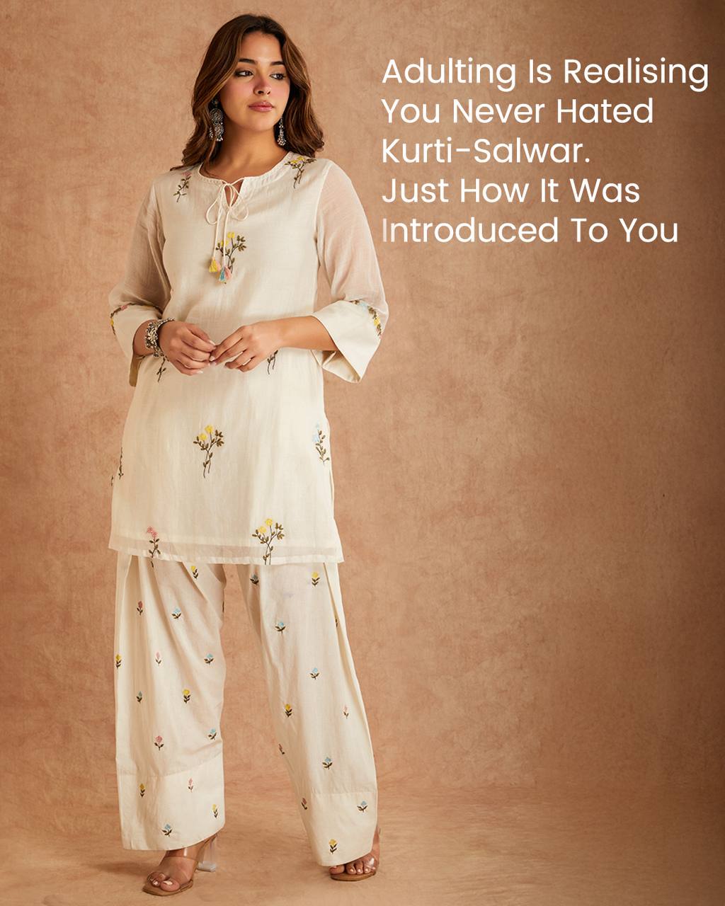 Subtle Bloom Vibes: Chic Ethnic Wear for Everyday Grace
