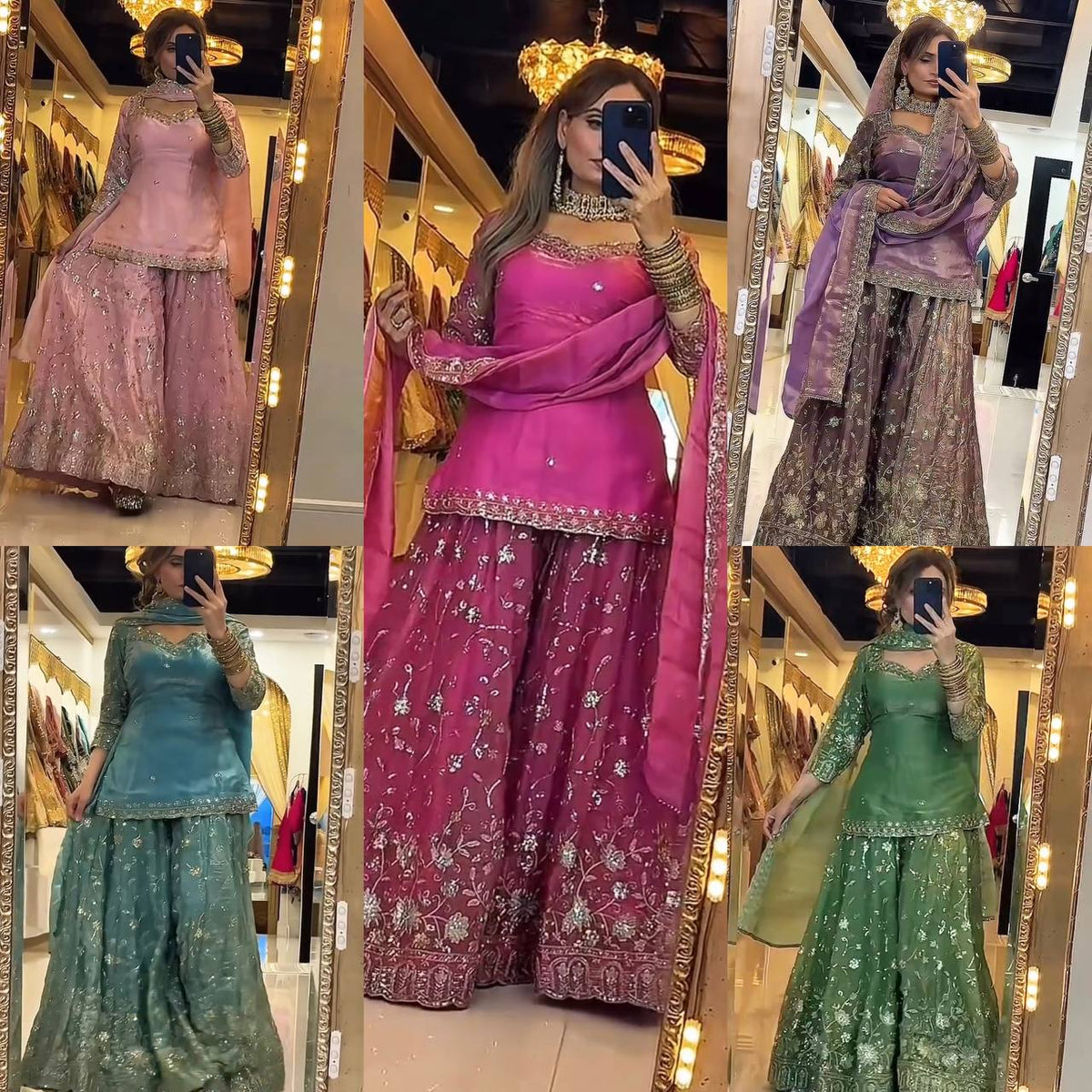 Traditional elegance meets modern style, which color defines your mood today