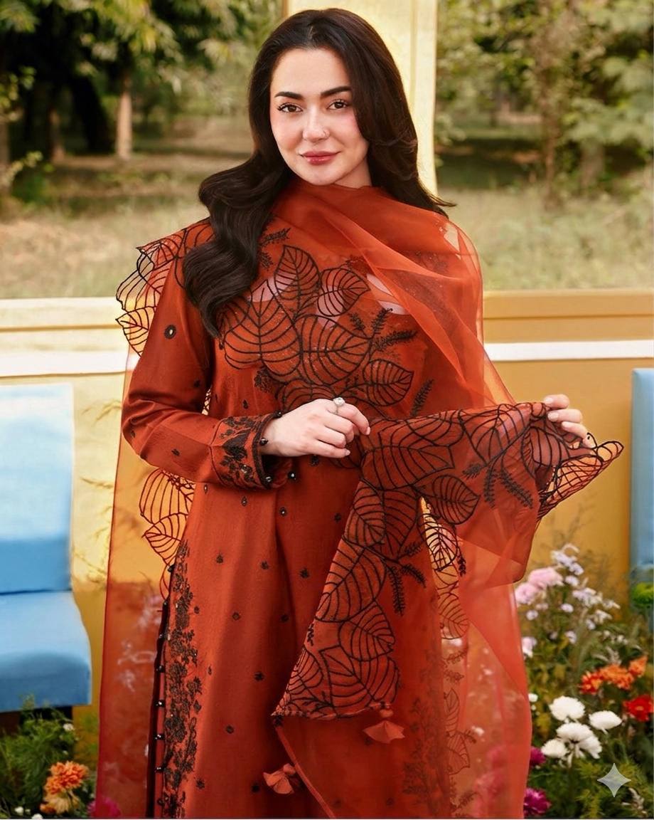 Elegant Maroon Embroidered Kurta Set – Timeless Ethnic Grac