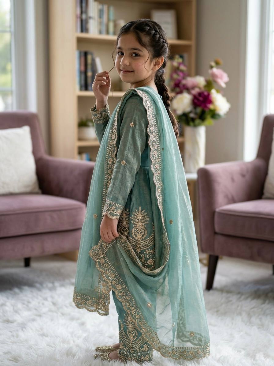 Little Princess in Pastel Elegance