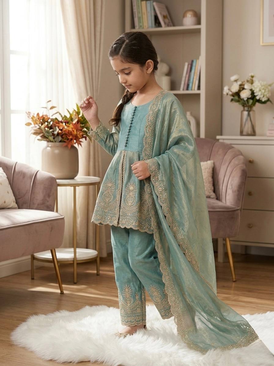 Little Princess in Pastel Elegance