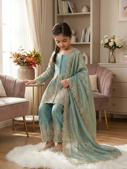 Little Princess in Pastel Elegance